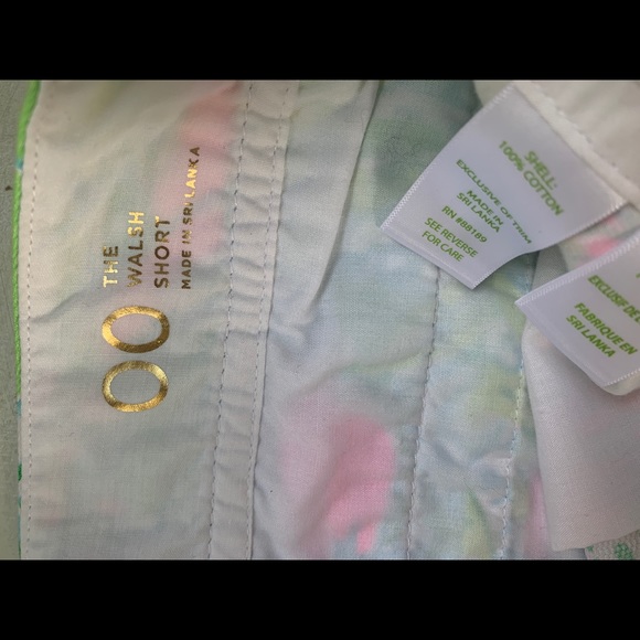 Lilly Pulitzer Walsh Short Coconut Jungle 00 - Picture 7 of 8